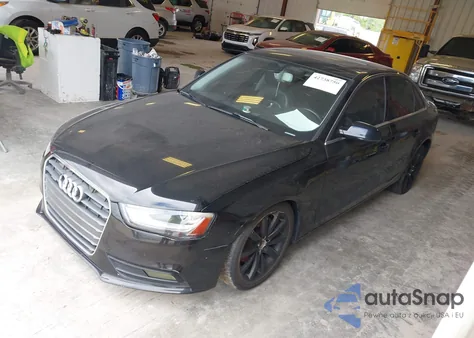 2013 Audi A4 2.0T Premium from USA, damaged, VIN WAUFFAFLXDN018852